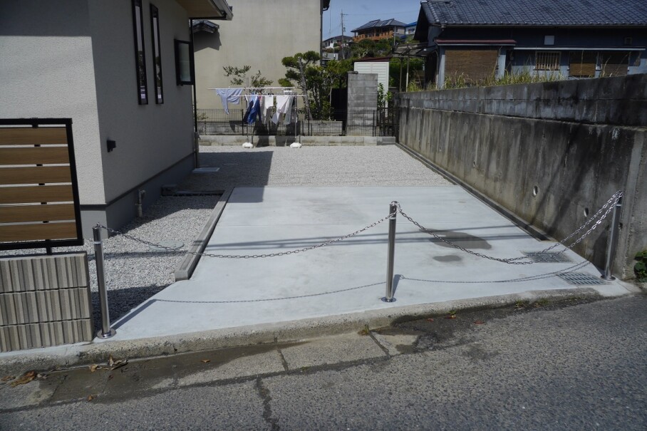 傾斜地の外構
