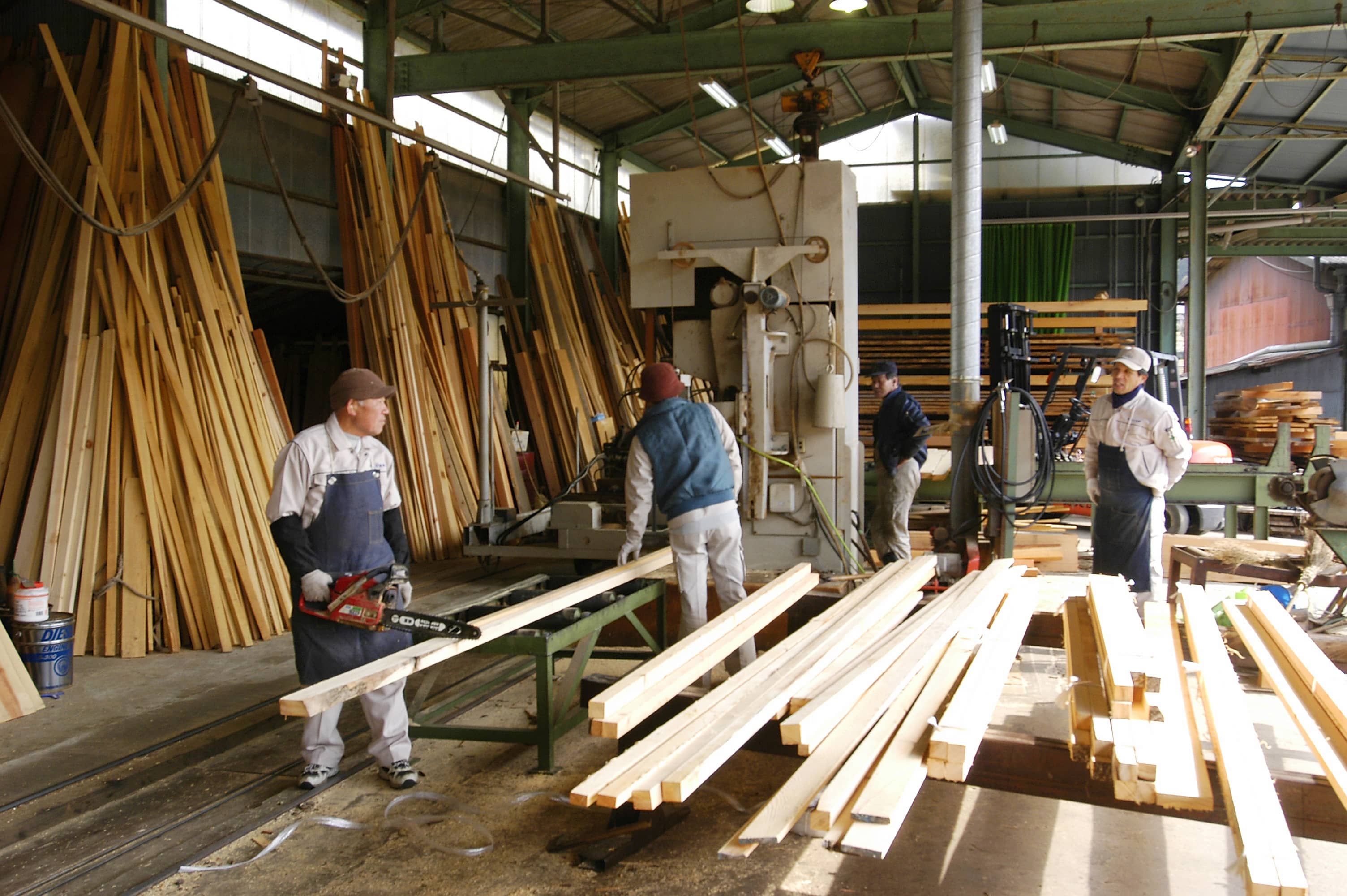 木造住宅の原点・製材工場