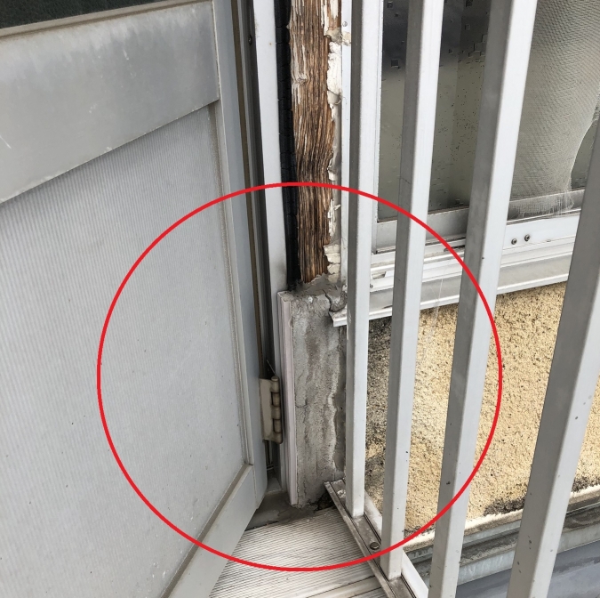 雨漏りは意外な場所から